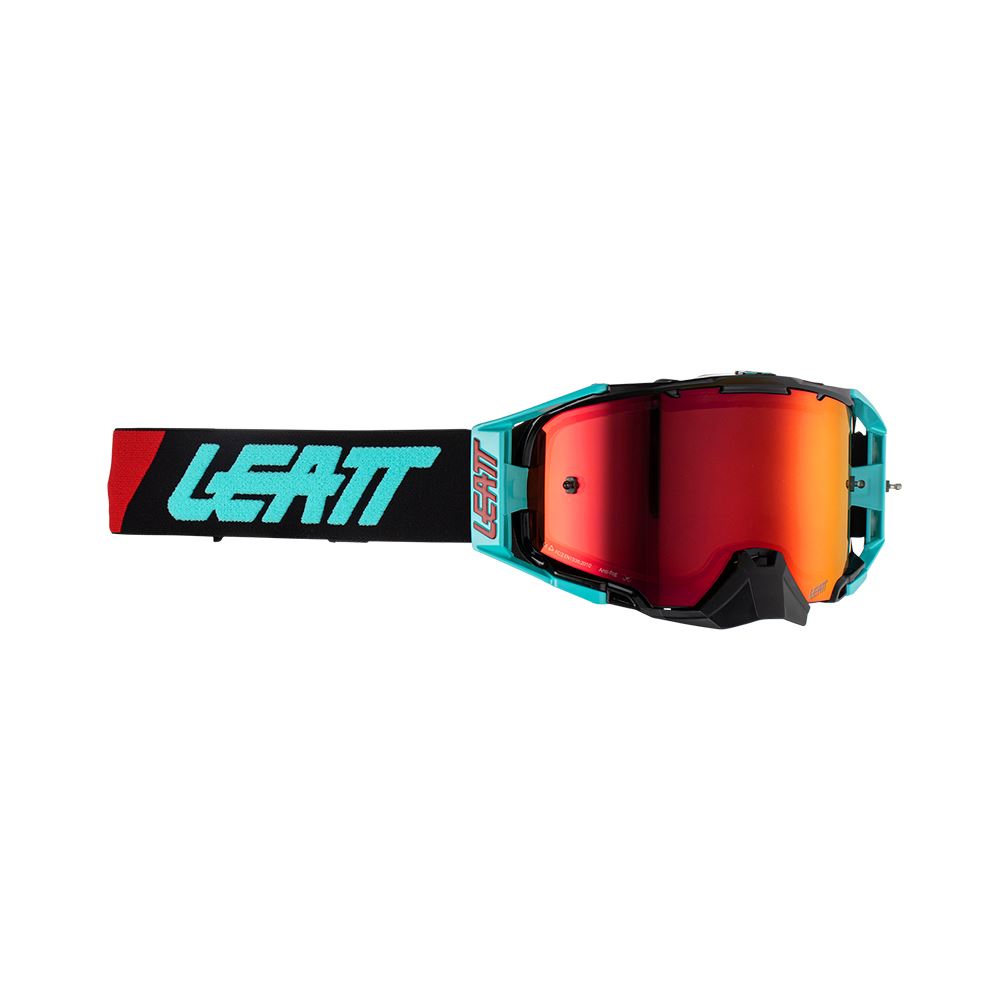 Leatt 2024 Goggles Velocity 6.5 Iriz Fuel - Red Lens